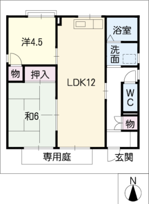 アビタシオン 1階