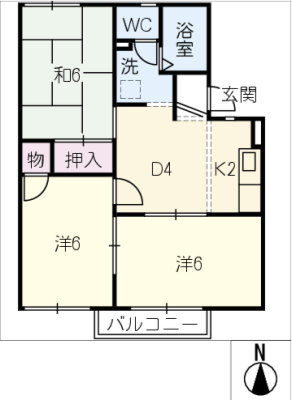 タウンパーク３６ 2階