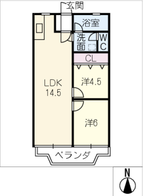 フィレンツェ弥富Ⅰ 4階