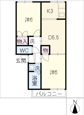 ホワイトメゾン２１ 1階