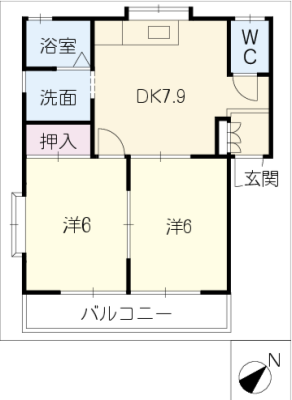 ツインズＳＵＧＩＵＲＡ 1階