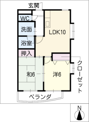 アルカディア弥富 2階