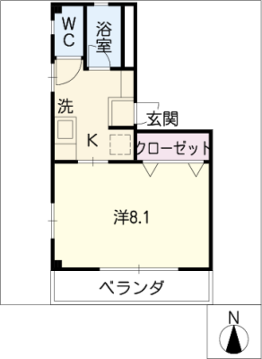 スカイハイツタキカワ 1階