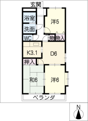 レジアス・ハイム遼仙 1階