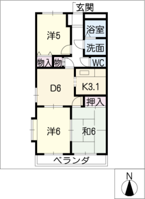 レジアス・ハイム遼仙 3階