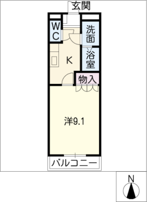 パークサイド・ヒロ 2階