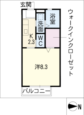 ヒルクレストⅡ 1階