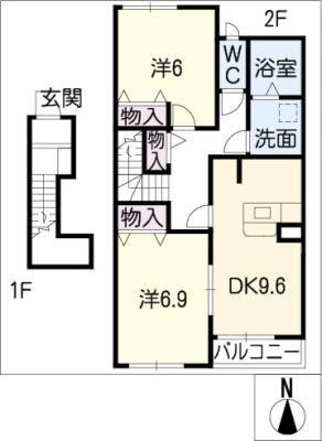 トラサ　ヒーチャ 2階