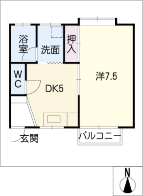 エンゼルハウス５　北棟 2階