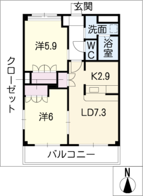 サンフォレスタ 2階