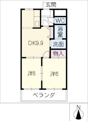 グランリヴィエール　Ⅰ 2階