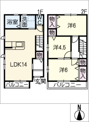 リーブルファイン七宝町　１棟