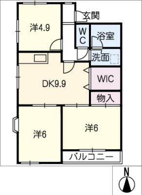 ドミールＳ 1階