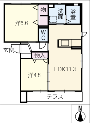 ＡｍｉＣｏｕｒｔⅡ 1階