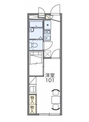 レオパレスにいえにし 1階