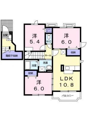 ラフィネＹＳ　Ｂ 2階