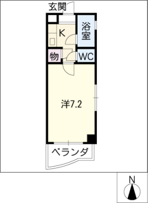 アジュールＩＴＯ 5階