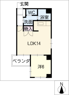 ザ・モーク桜山 6階