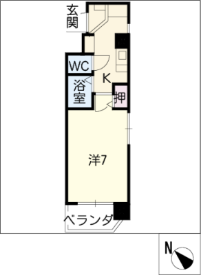 グランベール安田通 2階