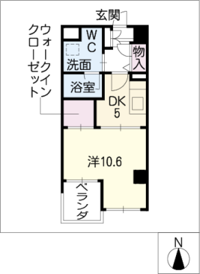 プティマンション鶴舞 2階