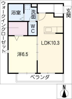 フィーノ円上 2階