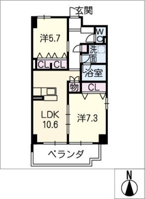 ベルシャトレ御器所 7階