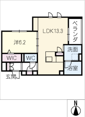 シャーメゾンｗｉｎ川名 2階