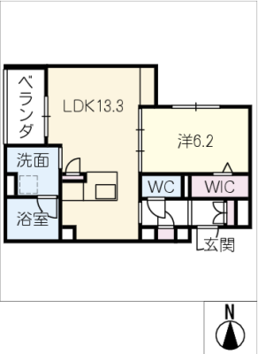 シャーメゾンｗｉｎ川名 2階