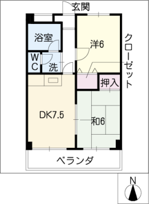 カーム富岡 3階