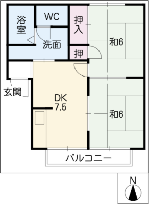 プレジールタクミＢ 1階