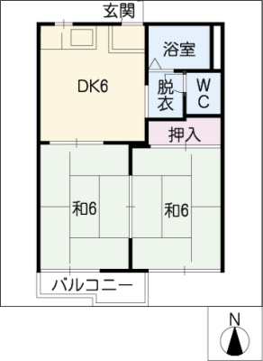 メゾンラポール 1階