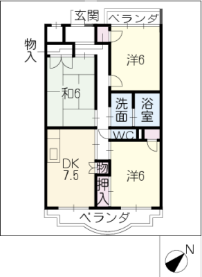 サンハイツ白山