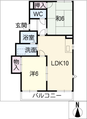 コーポ天白 2階