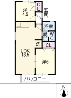 サンライズ杉本 1階