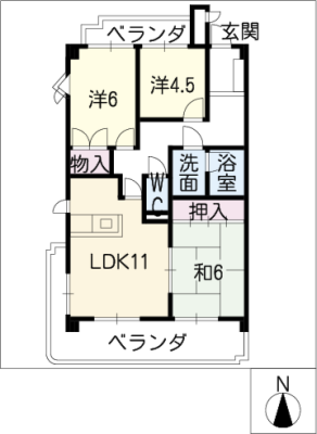 ソレアード千代鶴 3階