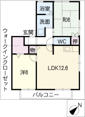 アベニール王塚 1階