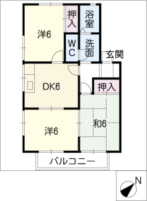 アベニール王塚 1階