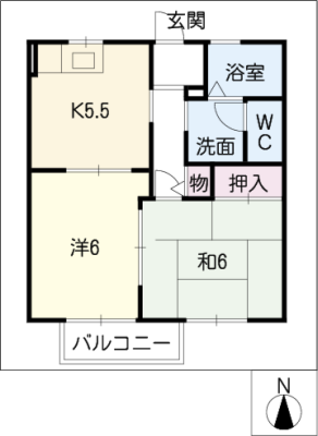 フレグランス花水木 2階