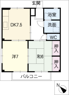 第三河国荘Ａ 1階