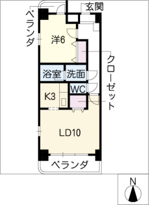 フォンテーヌ峯 5階