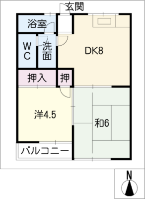 コーポたつみ 2階