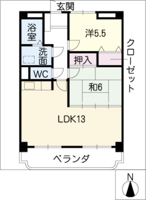 シャルマン富士塚 1階