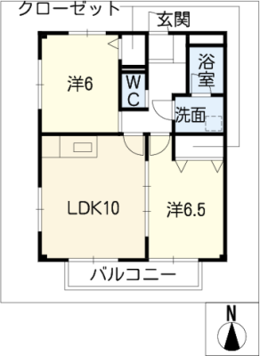 第５河国荘　Ａ棟 2階