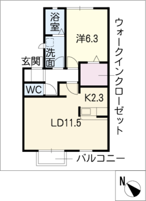 ピュア江南 1階