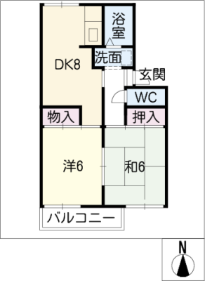 ハイム１５８ 2階