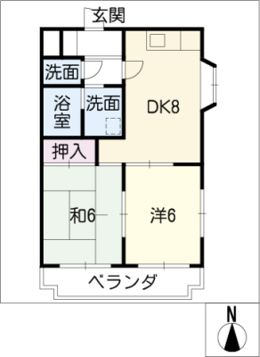 メゾン桜井 2階
