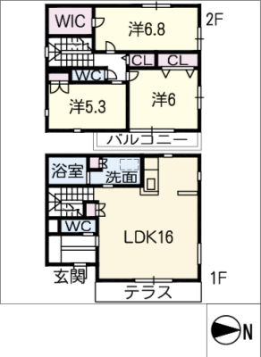 八剱町戸建　Ｄ 