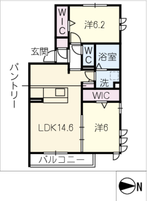 グランロシェ小森 1階