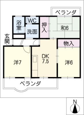 コーポ柴荷 3階