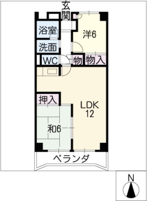 アビタシオン天子田 3階